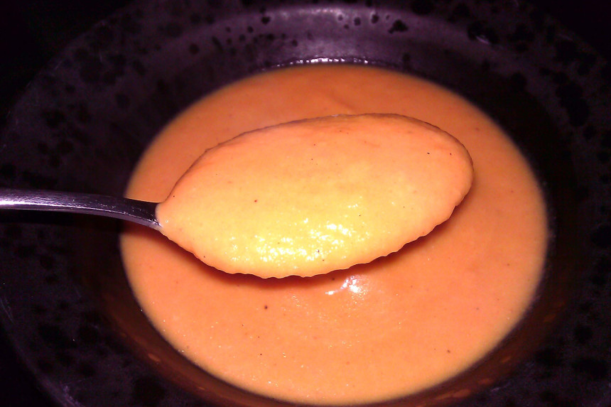 Coconut Chicken & Carrot Soup
