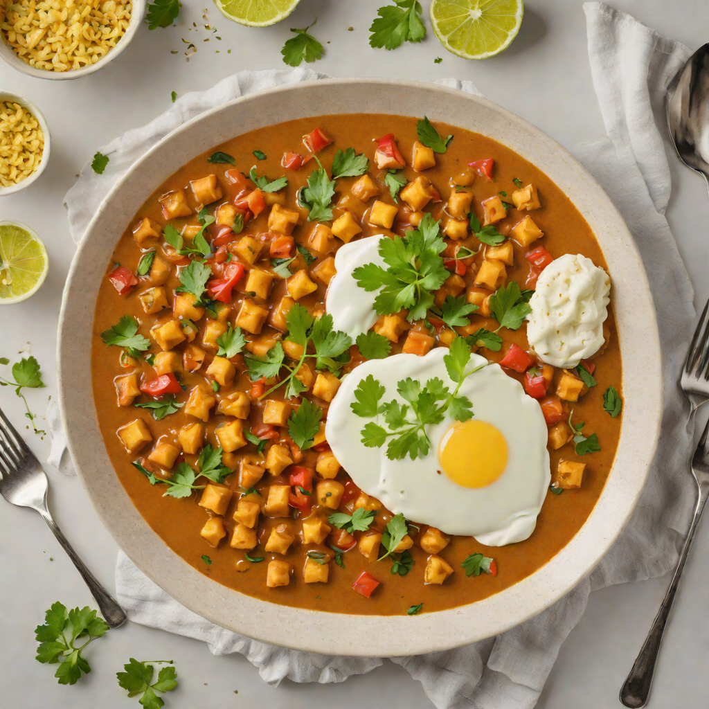 One-Pot Greek Chickpea Curry with Tangy Yogurt