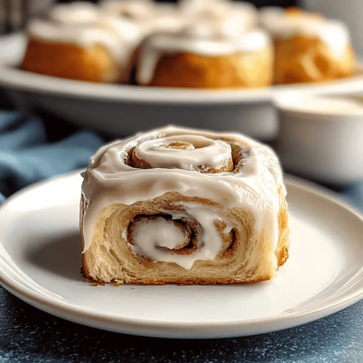 Layered Cinnamon Cream Brioche Bake