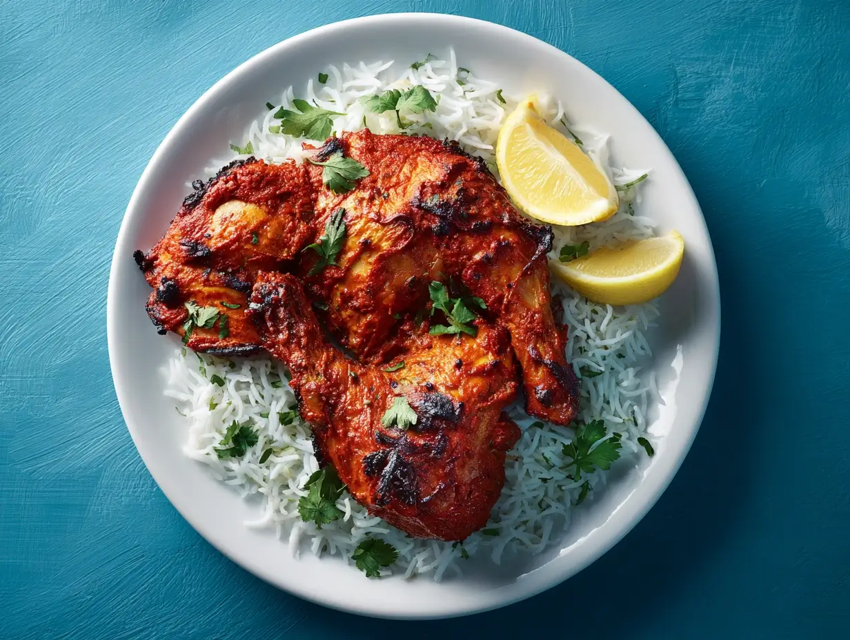 Pan-Seared Tandoori Chicken with Yogurt and Spices