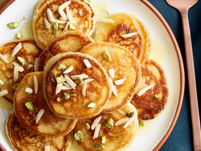 Steeped Cardamom and Saffron Malpua Pancakes