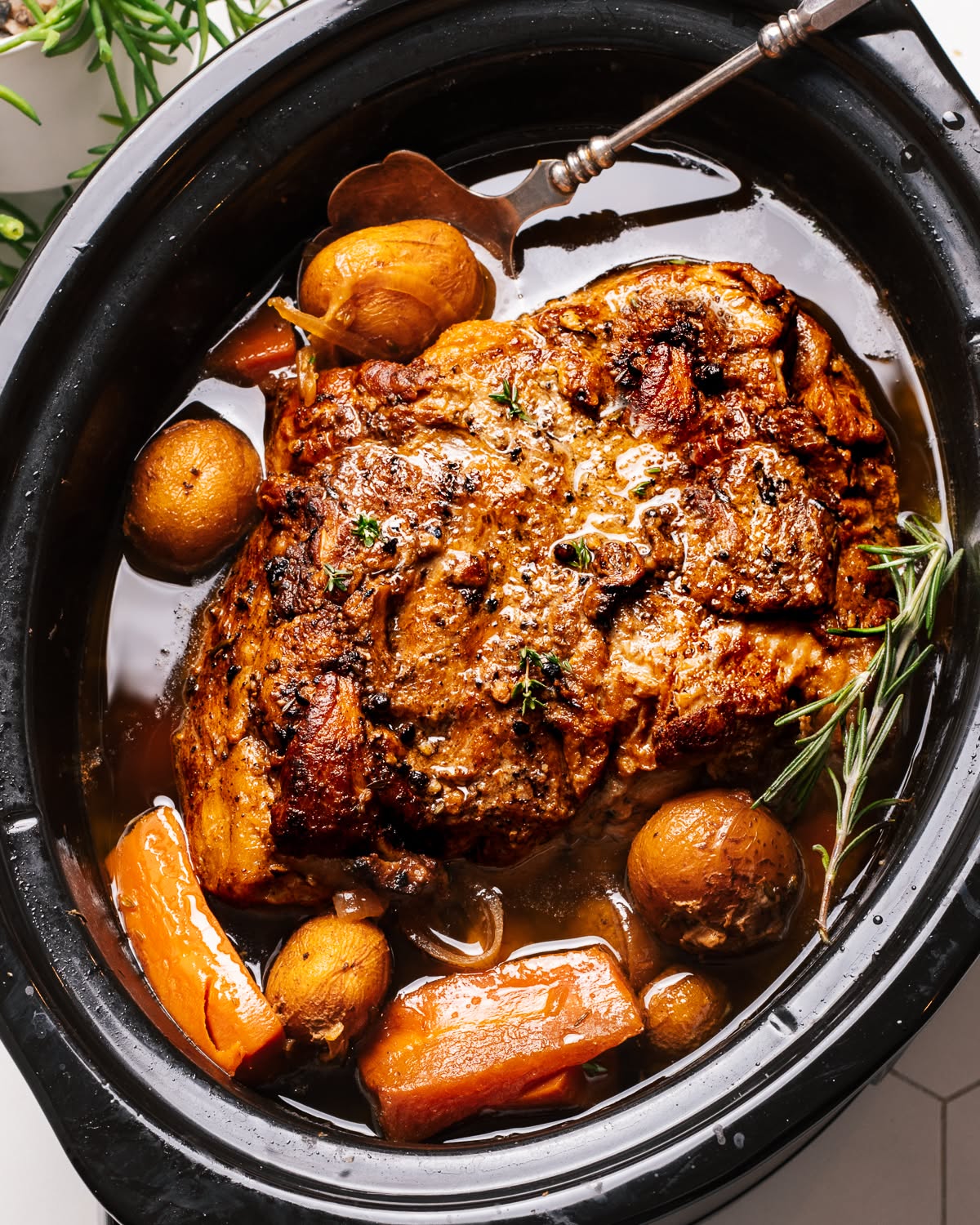 Carnitas-Style Pork Shoulder Slow Cooker