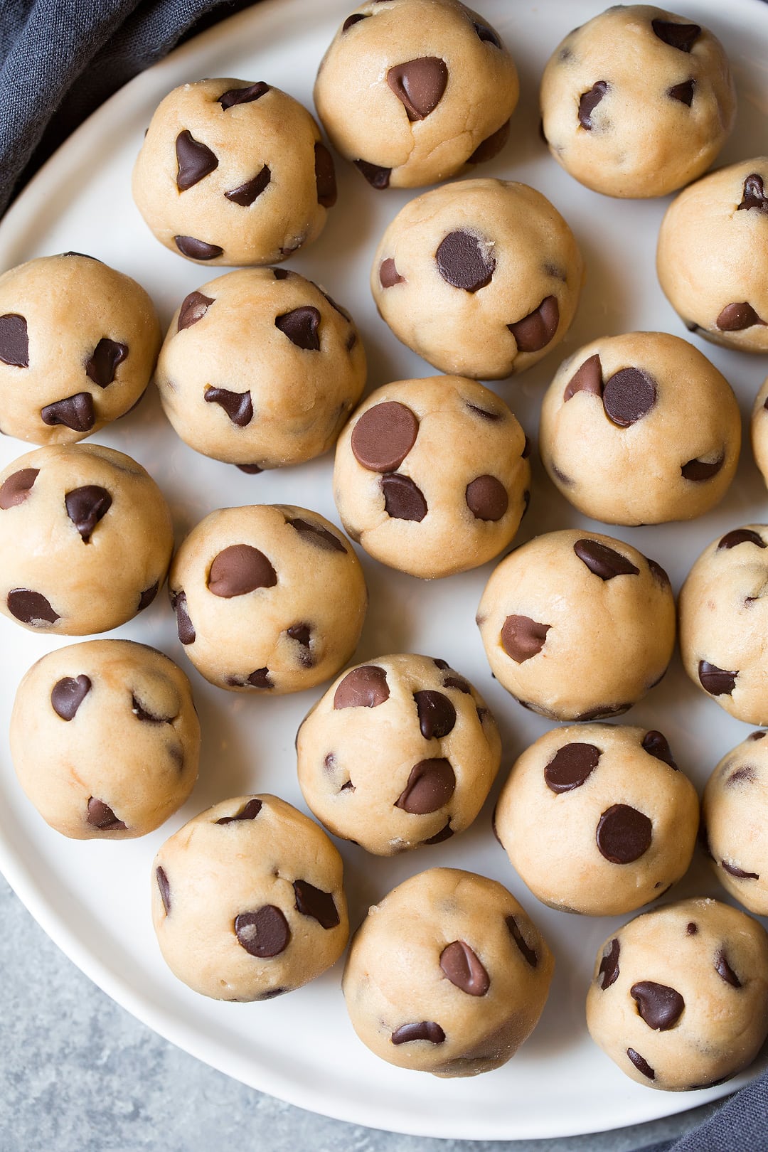 Soft-Baked Chocolate Chip Cookie Dough Bites
