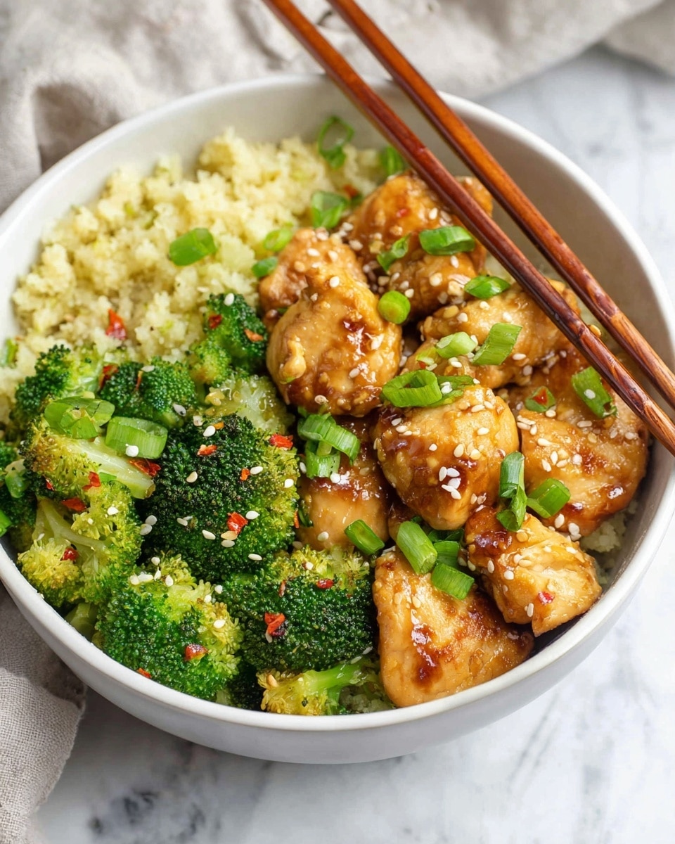 Sauteed Chicken and Broccoli with Coconut Aminos and Sesame Oil