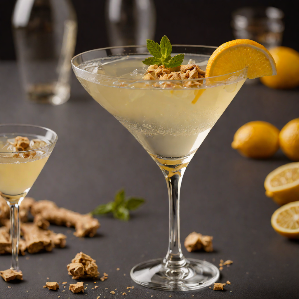 Ginger-Citrus Gin Martini