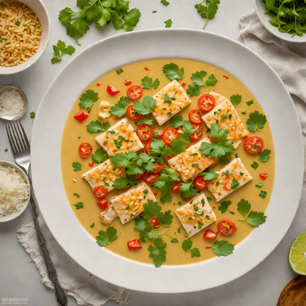 Pan-Seared Fish Moqueca with Coconut Milk and Cilantro