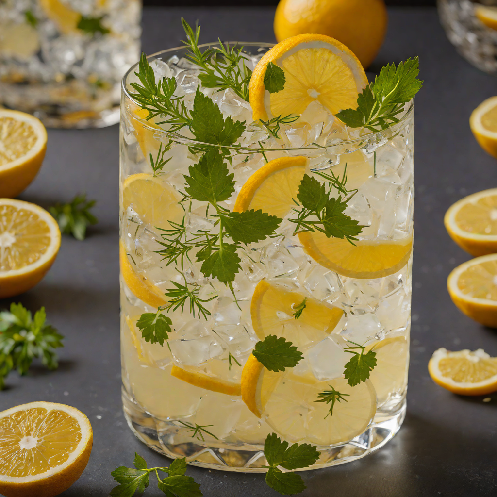 Citrus-Infused Gin Collins with Fresh Herbs