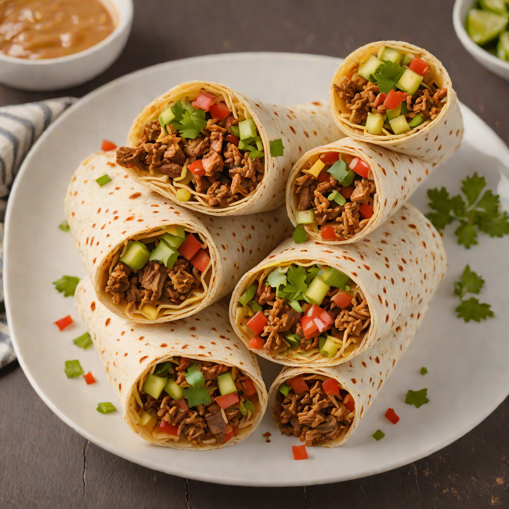 Tortilla-Wrapped Chipotle Beef Burritos
