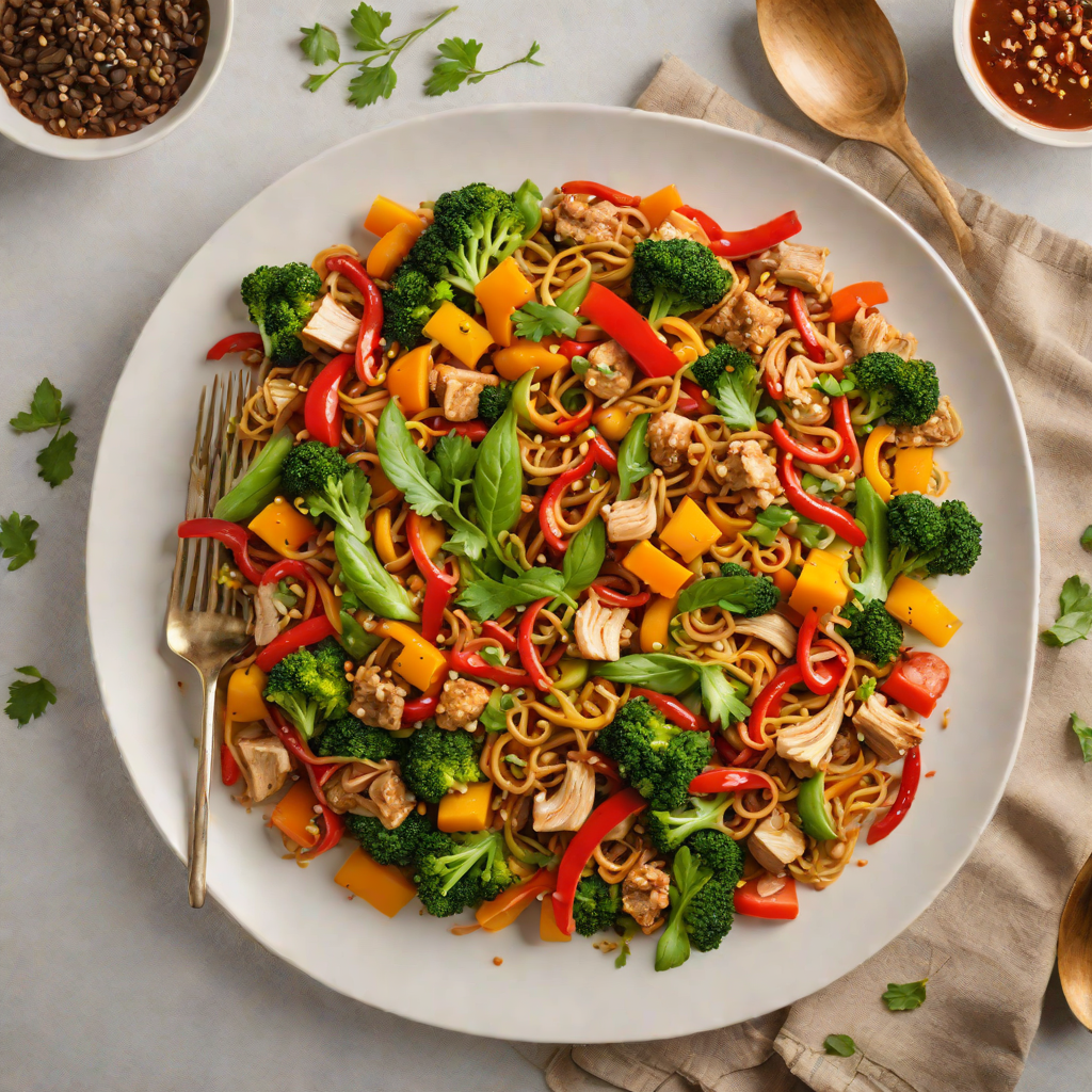 Garlic-Chili Stir Fry with Immune-Boosting Vegetables