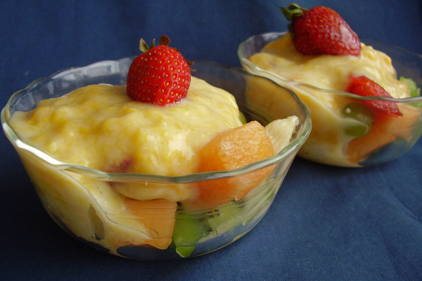 Spring Fruit Medley with Fresh Mint and Citrus