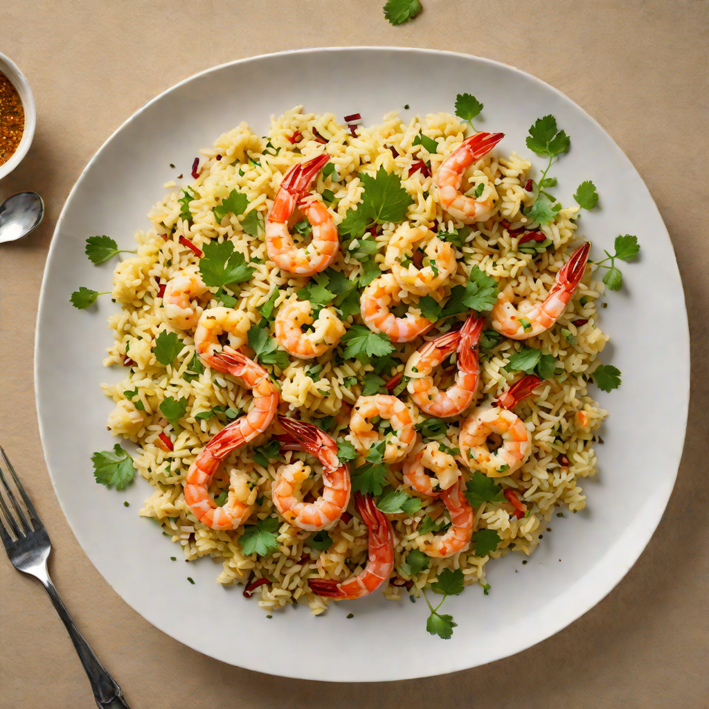 Sautéed Shrimp with Spiced Coconut Cauliflower Rice