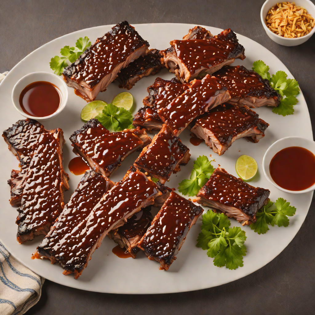Slow-Smoked St. Louis Ribs with Maple Chipotle Glaze