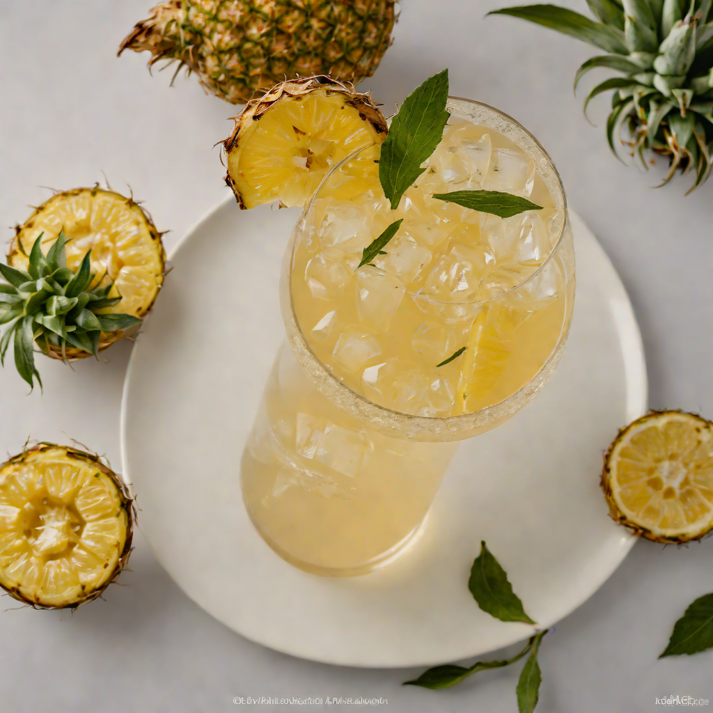 Smoky Pineapple Tequila Sour