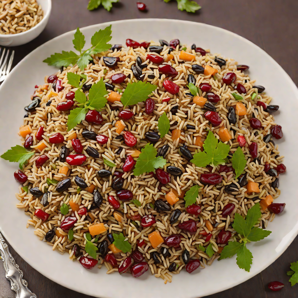 Maple-Glazed Wild Rice and Cranberry Pilaf