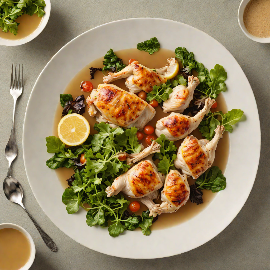 Build-Your-Own Broth Bowl with Roasted Chicken and Seasonal Greens