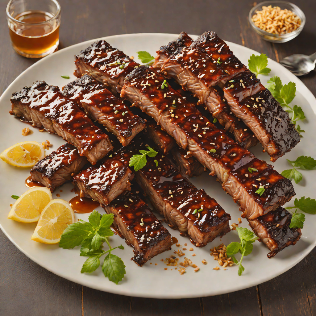 Smoked Honey-Glazed Ribs with Southern Spice Rub