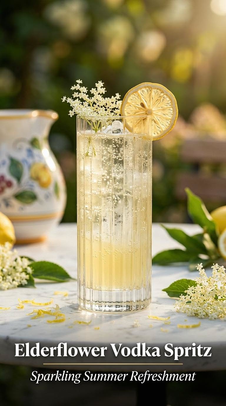 Vodka Elderflower Cooler