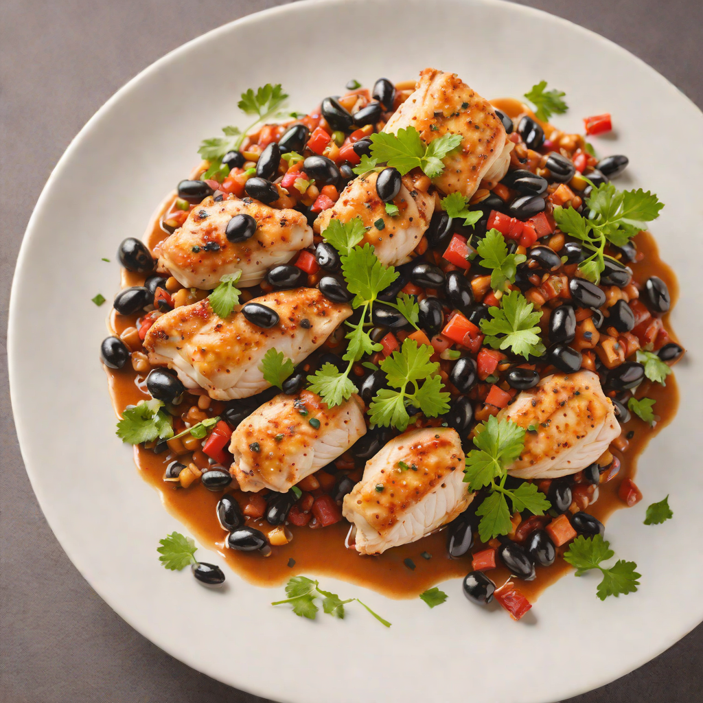 Sautéed Chicken with Smoked Paprika and Black Beans