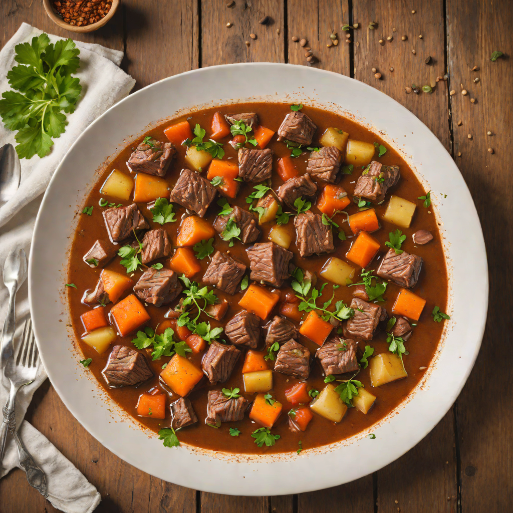 Slow-Cooked Beef Stew with Amazonian Spices