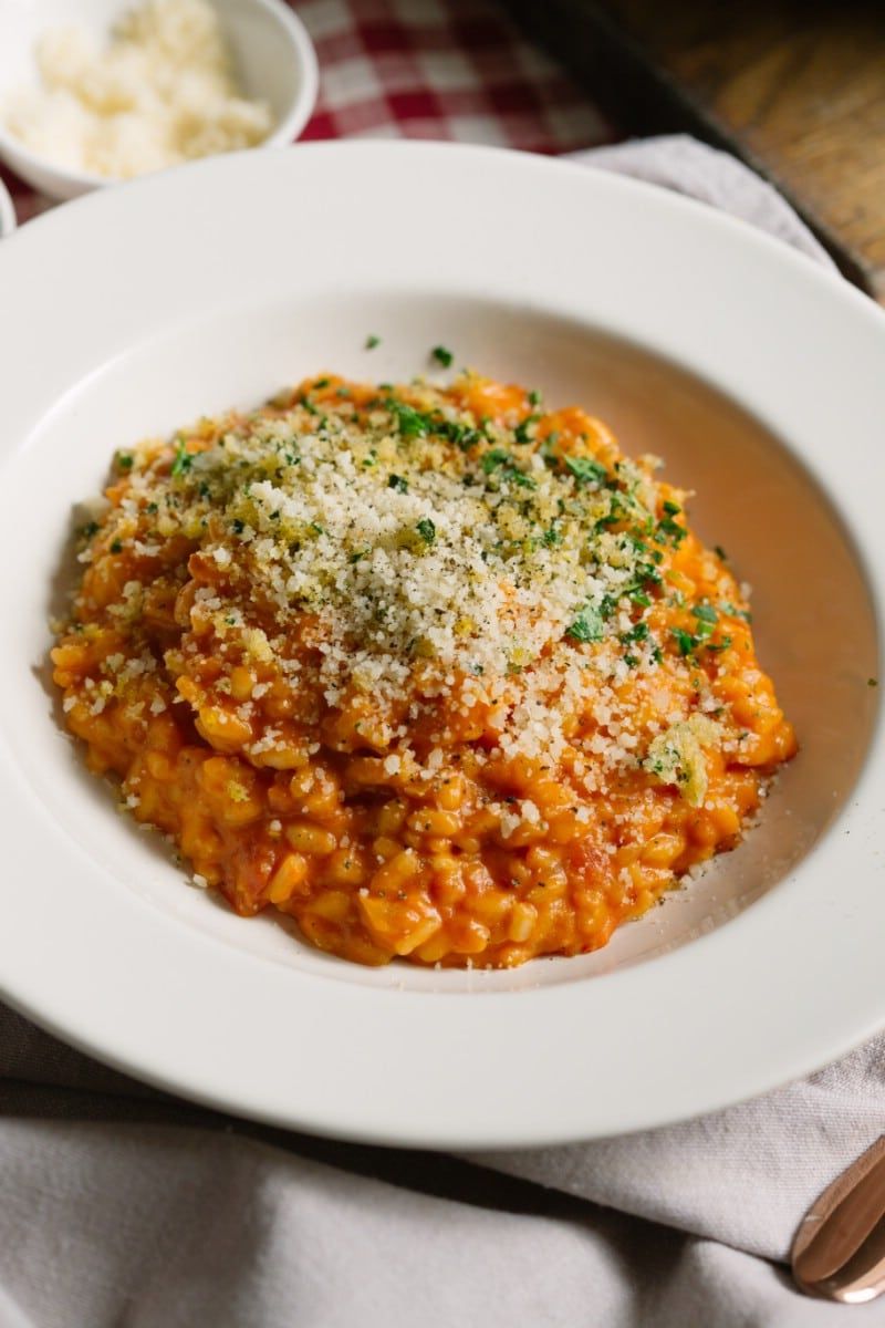 Creamy Macadamia and Bush Tomato Risotto