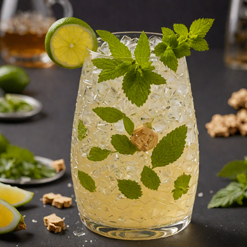 Ginger-Mint Rum Cooler