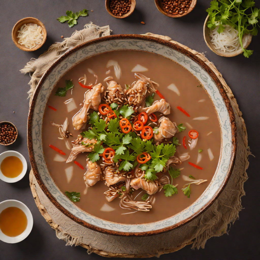 Shanghainese Red Rice Wine Chicken Soup