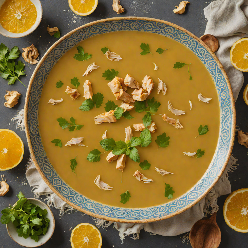 Ginger-Turmeric Chicken Soup with Citrus and Honey