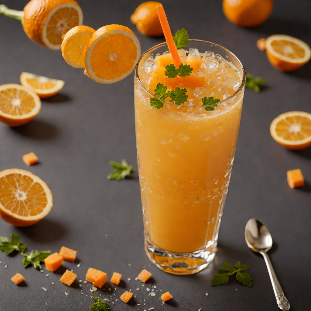 Honey-Lemon Ginger Carrot and Orange Juice