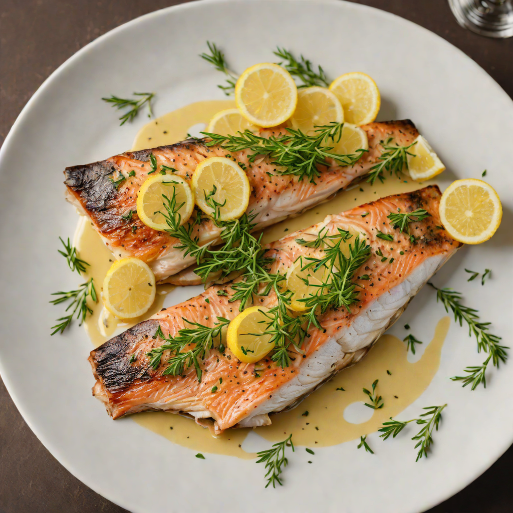 Pan-Seared Trout with Lemon Thyme Butter