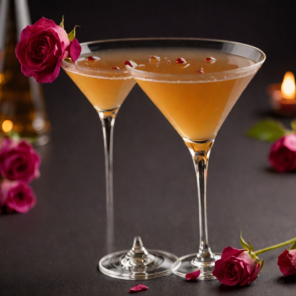 Velvet Rose Honey Martini