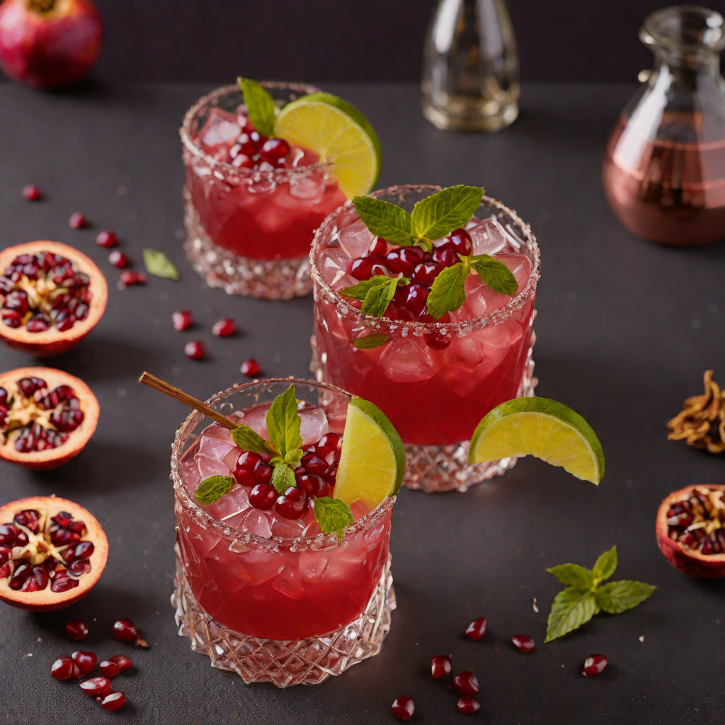 Popular Spiced Pomegranate Mule