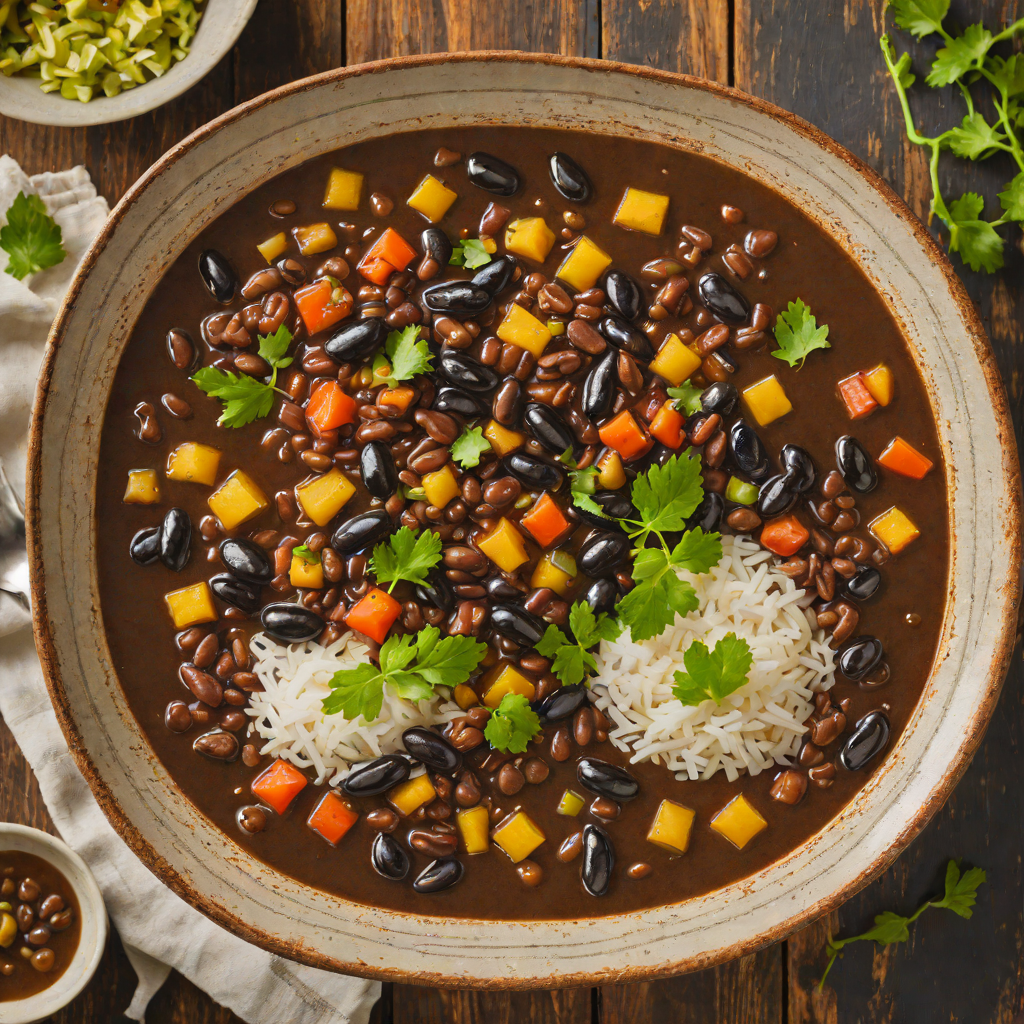 Cuban-Style Rum-Spiced Black Bean Stew