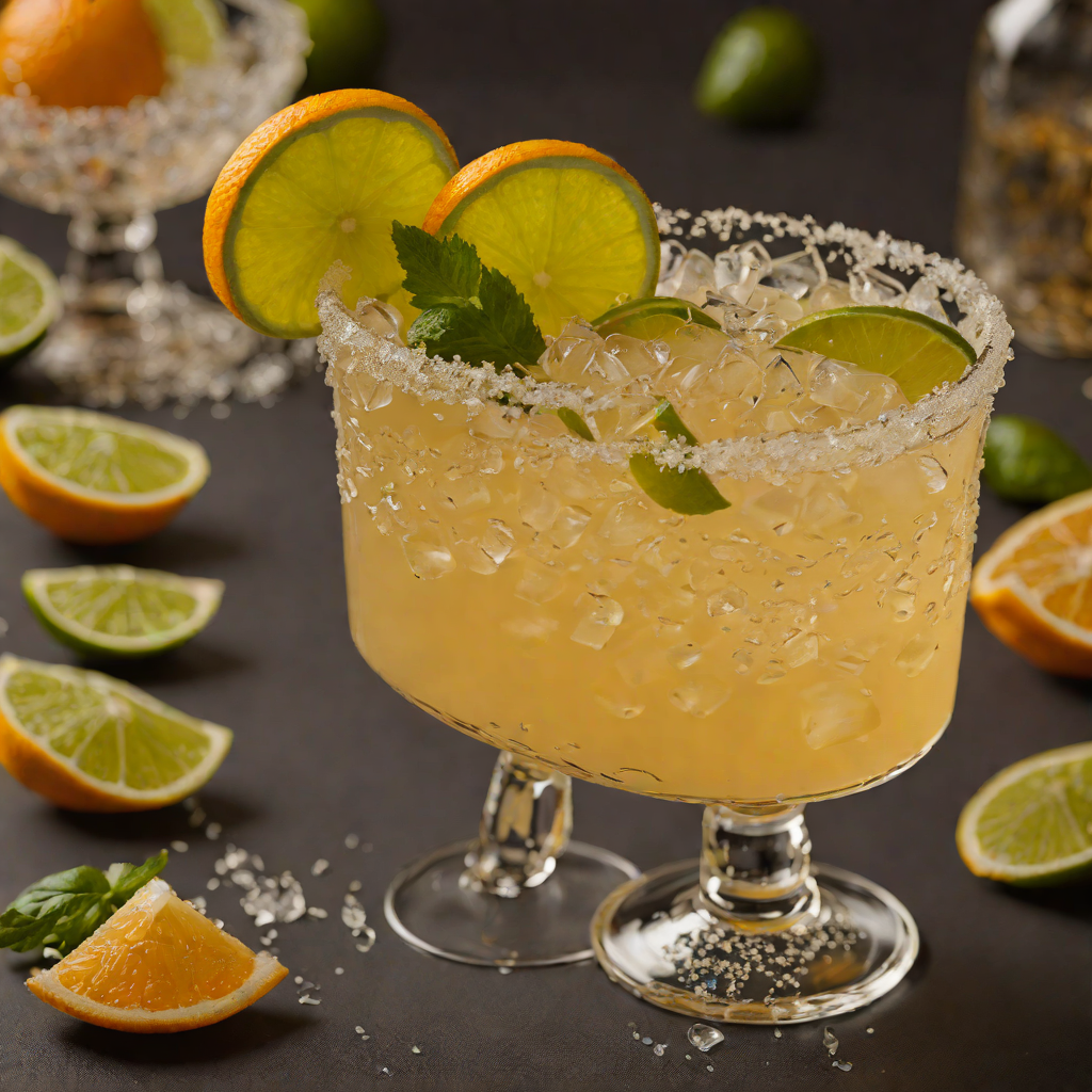 Mexican Spiced Rum Citrus Margarita