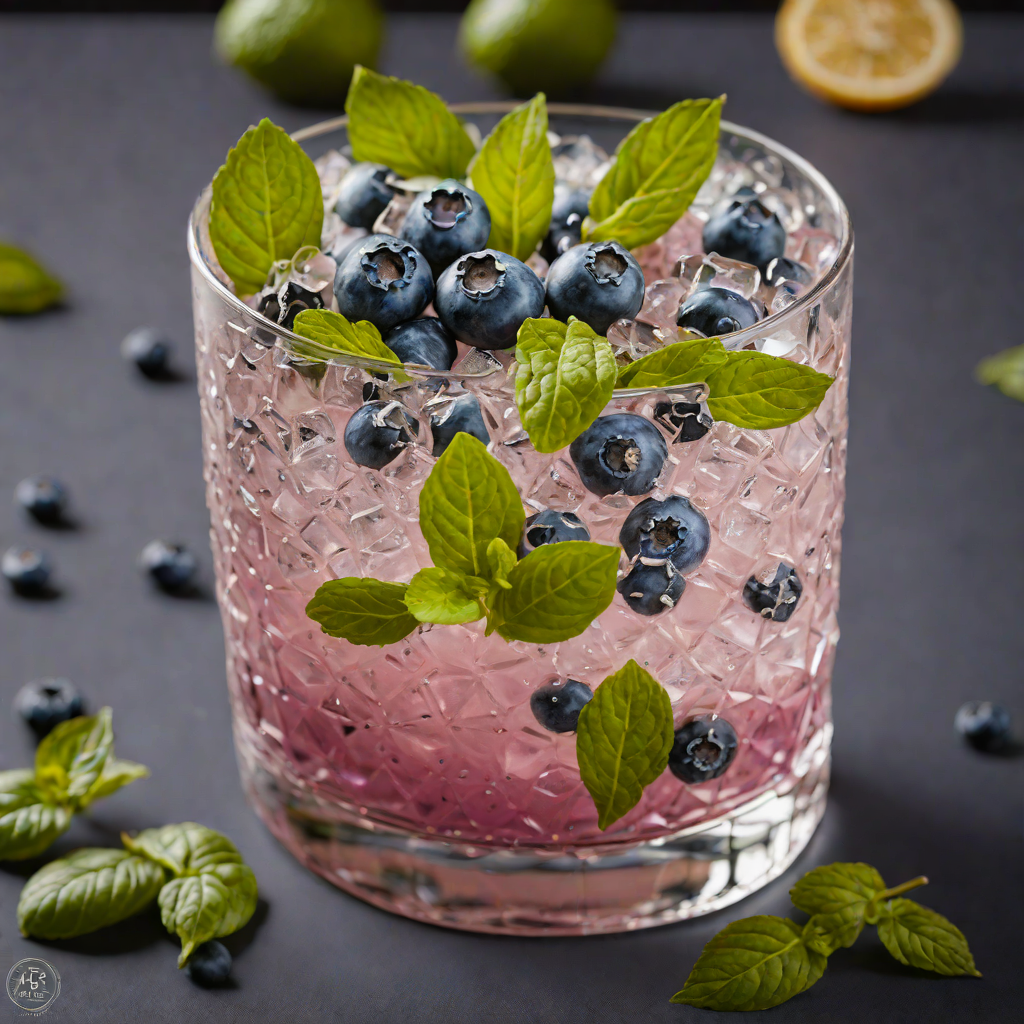 Social Status Blueberry Basil Smash