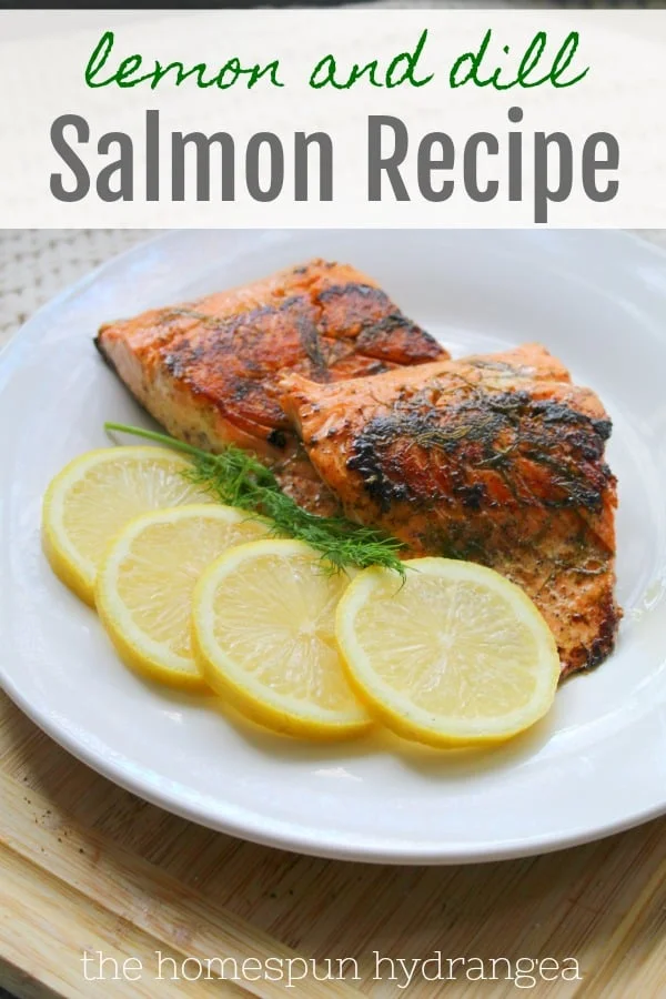 Best Ever Pan-Seared Salmon with Dill Lemon Butter