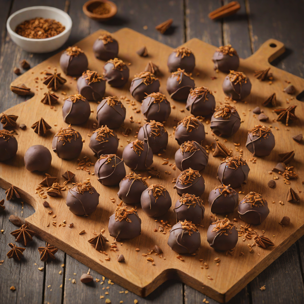 Mexican Rum-Spiced Chocolate Truffles
