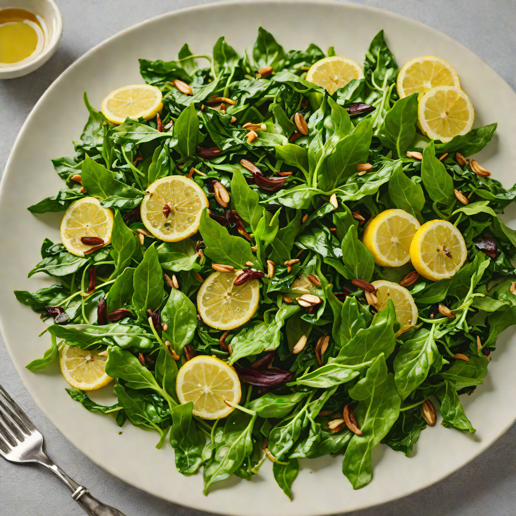 Sautéed Seasonal Greens with Garlic and Lemon