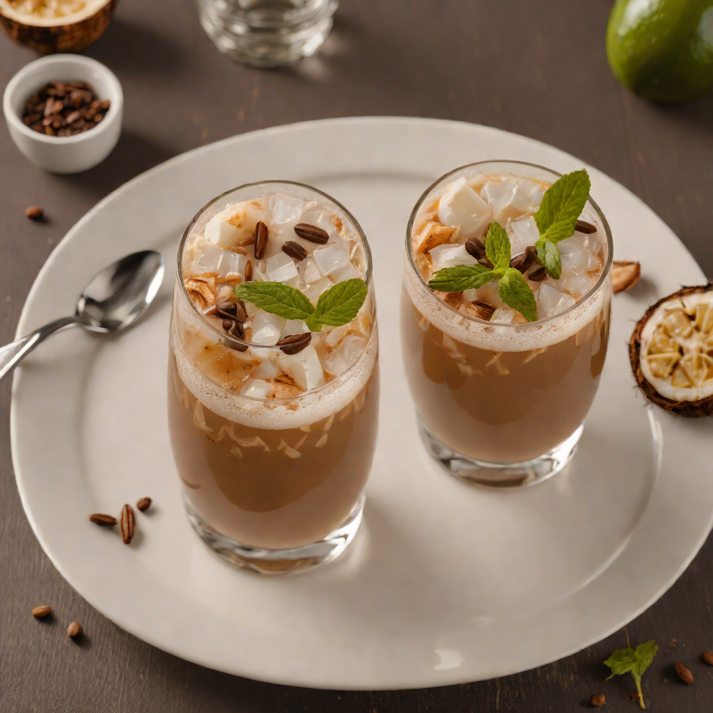 Coconut Rum Espresso Tonic
