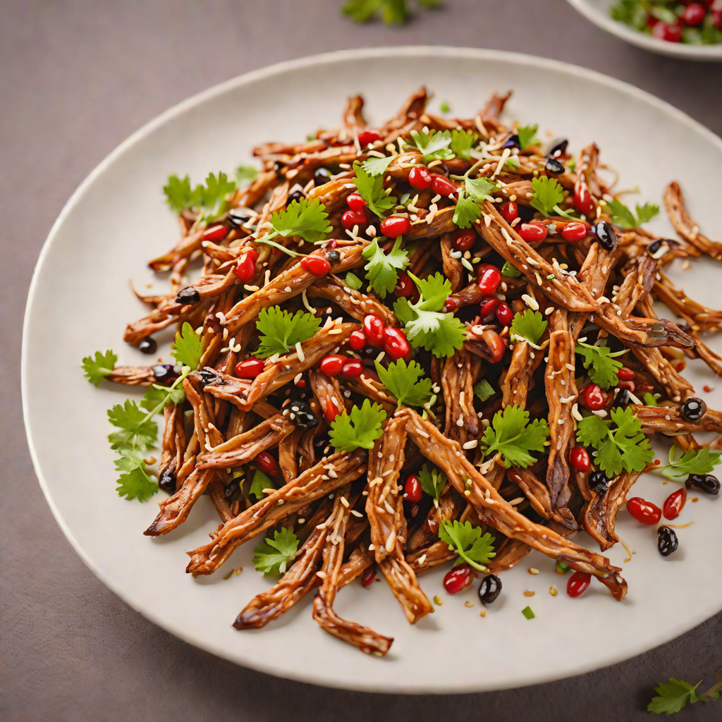 Stir-Fried Kangaroo Strips with Native Pepperberry and Garlic