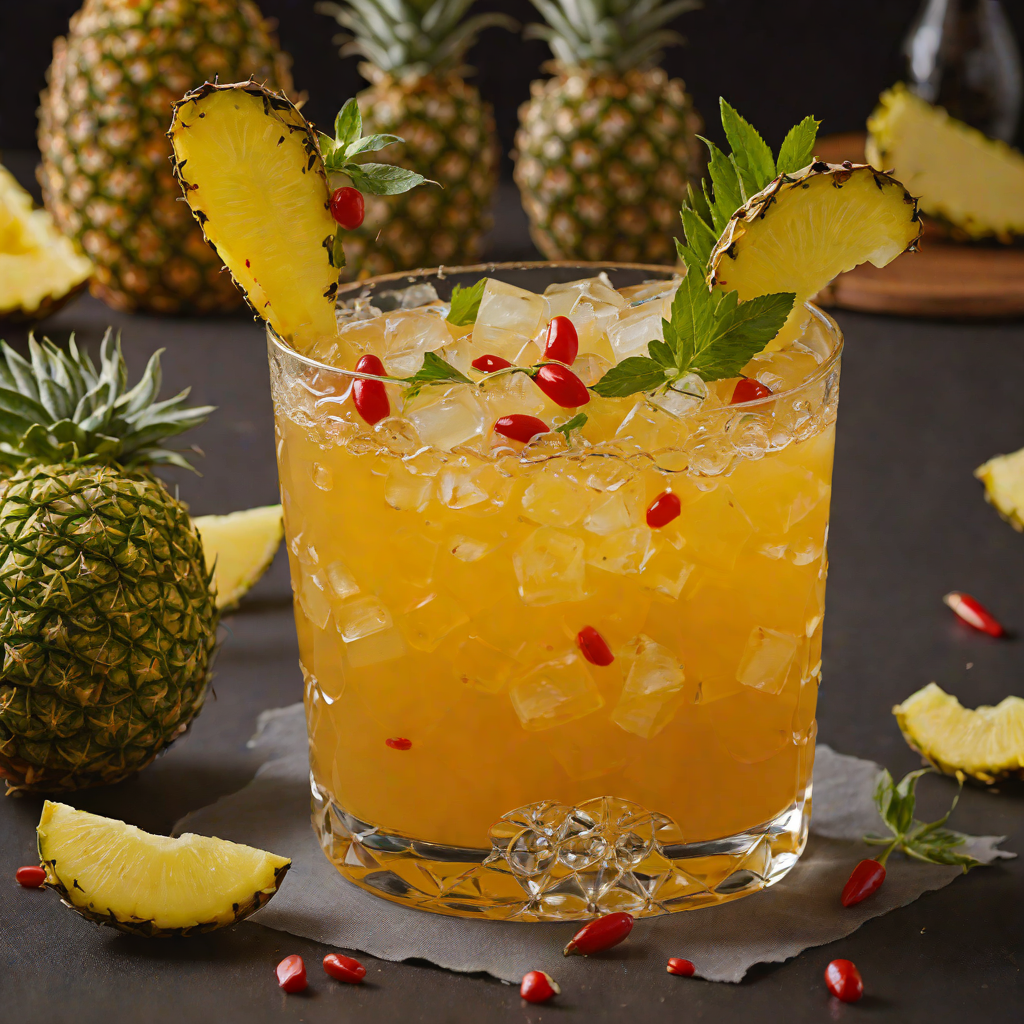 Pineapple Chili Rum Punch