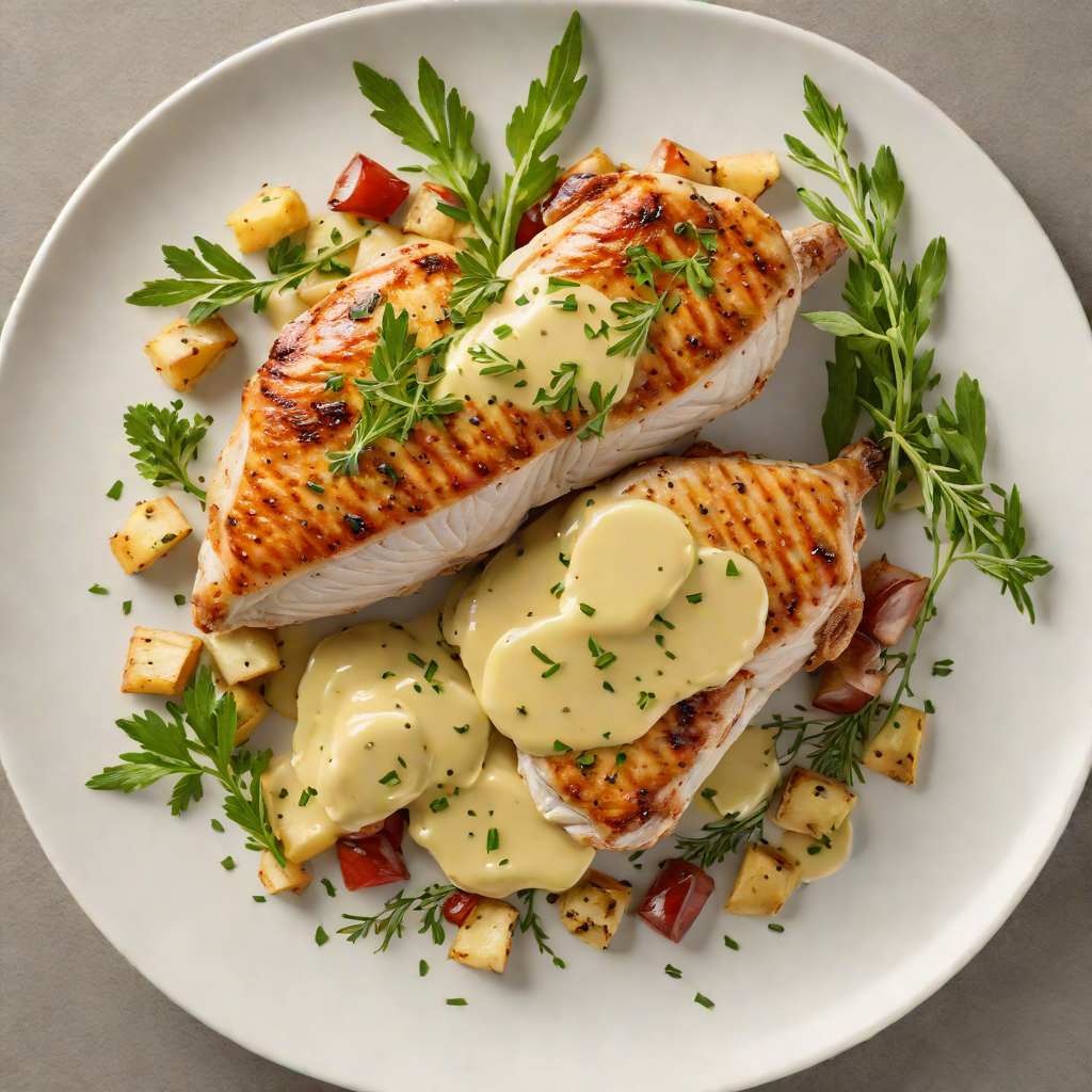 Pan-Seared Chicken with Garlic and Regional Herb Butter