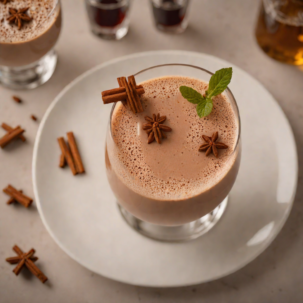 Cocoa-Spiced Rum Flip