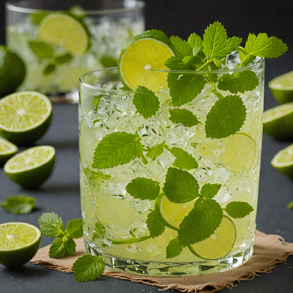 Mint-Lime Mojito Refresher