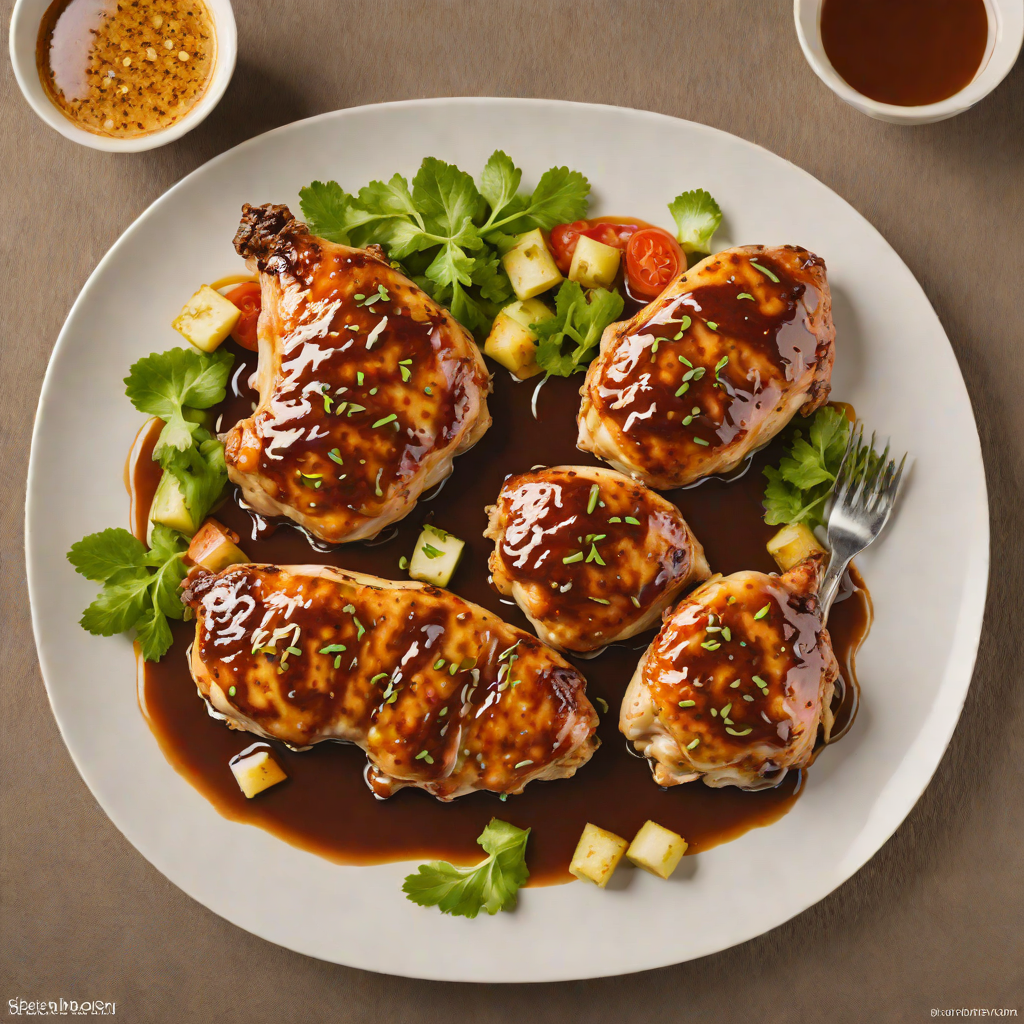 Pan-Seared Chicken with Honey Boy's BBQ Glaze