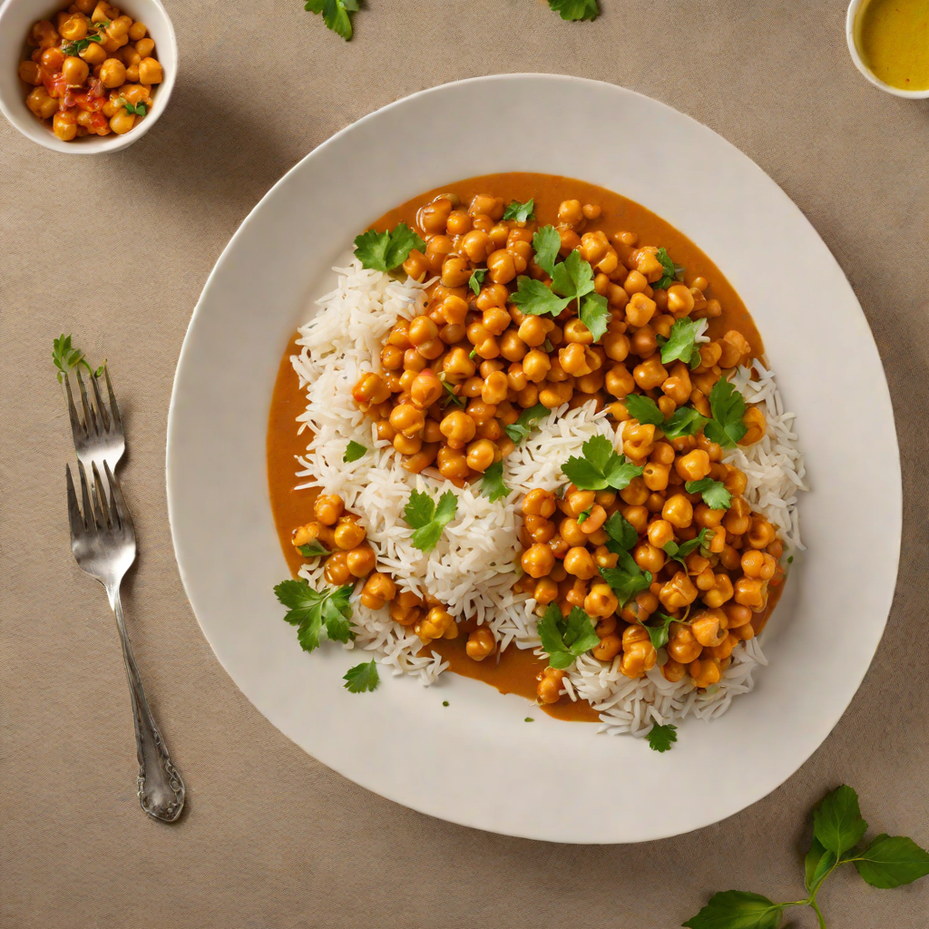 Vanakkam India Spiced Chickpea Curry