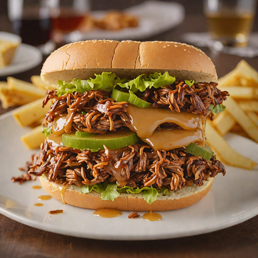 Grilled Honey Boy’s BBQ Pulled Pork Sandwich