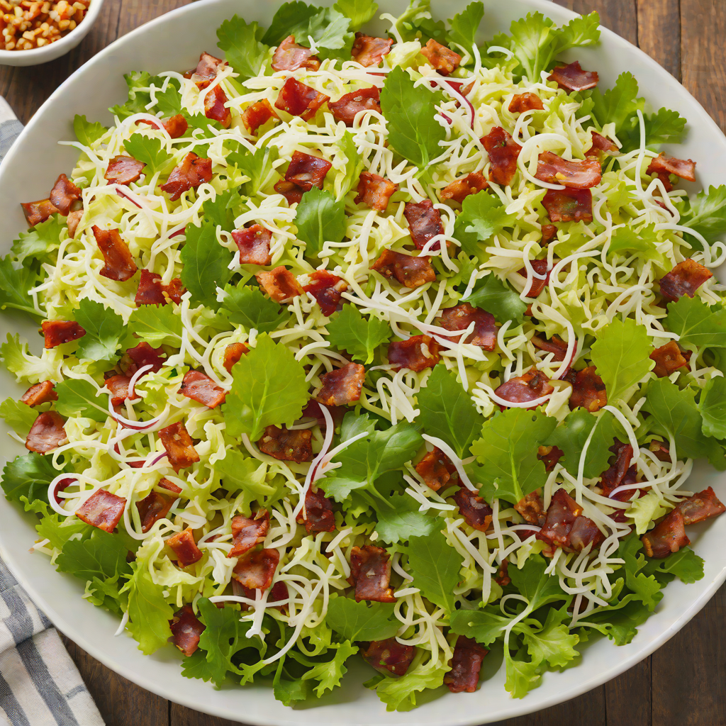 Buttermilk Ranch Slaw with Millionaire Bacon Crumbles