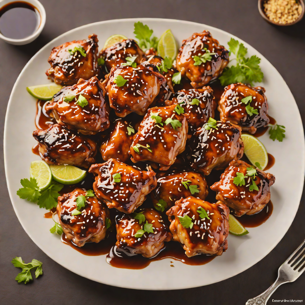 Honey-Glazed Korean BBQ Chicken Thighs