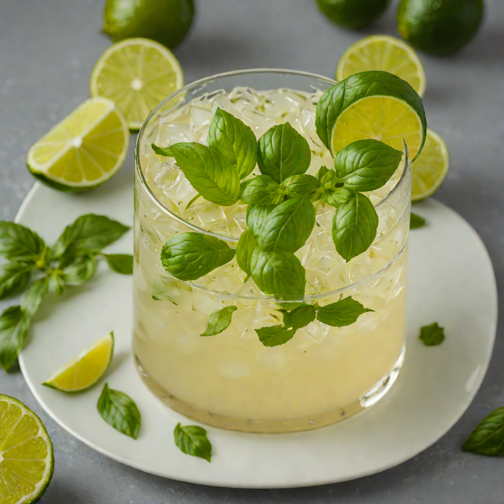 Tequila Lime Basil Smash