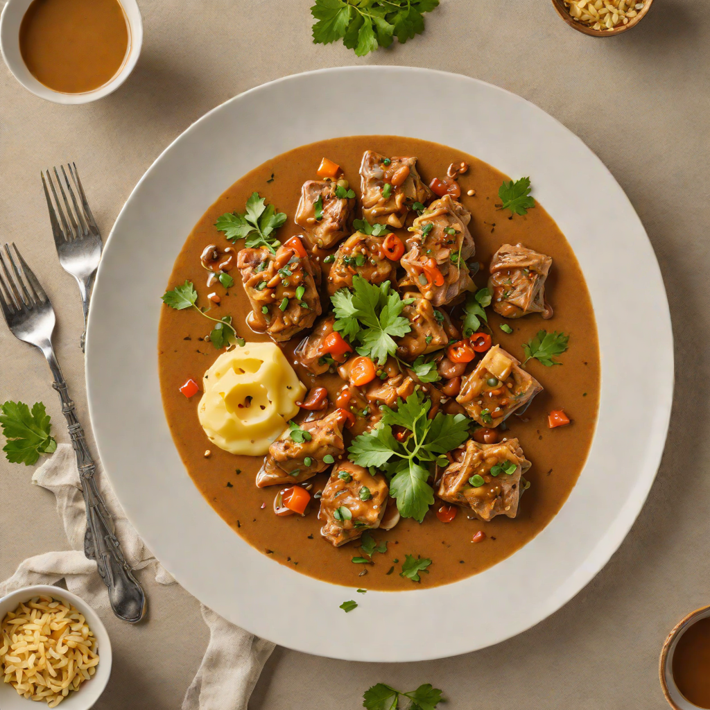 Slow-Cooked Doro Wat with Spiced Butter Sauce